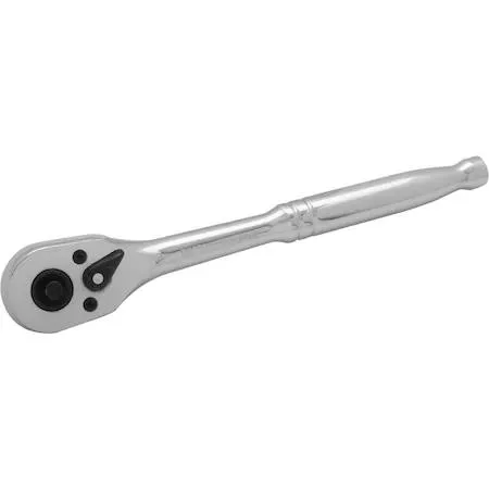 Dynamic D005301 3/8 inch drive 45 tooth quick release ratchet chrome finish