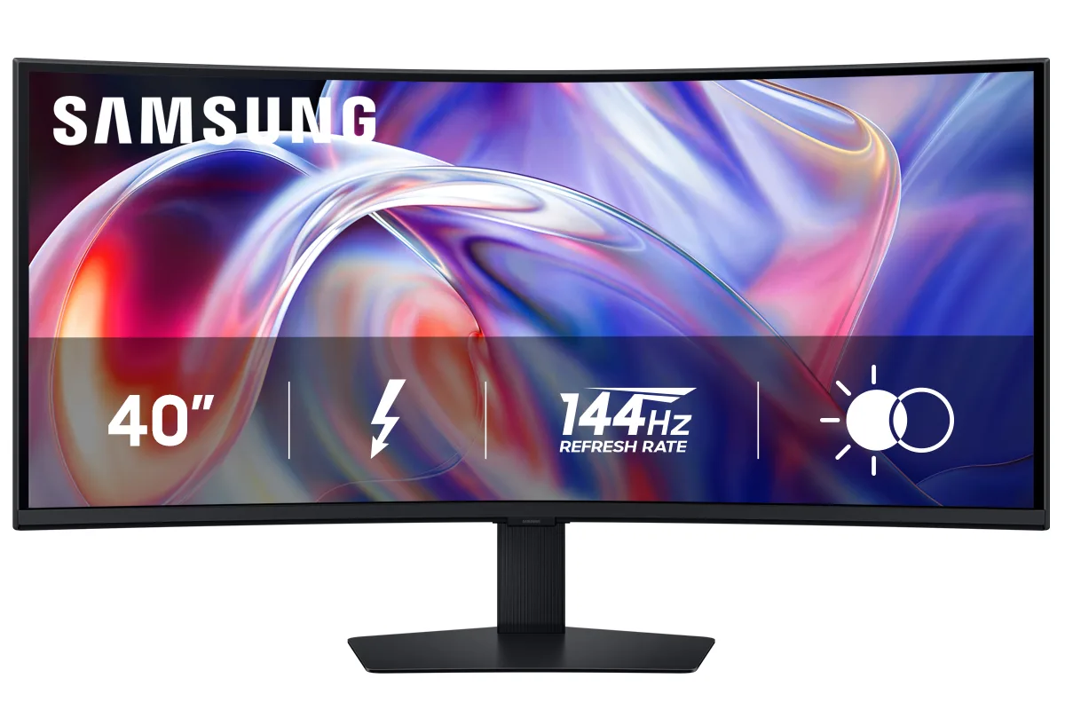 SAMSUNG SAMSUNG ViewFinity 40" 5K2K 144Hz Curved Gaming Monitor LS40H850TANXZA — product photo