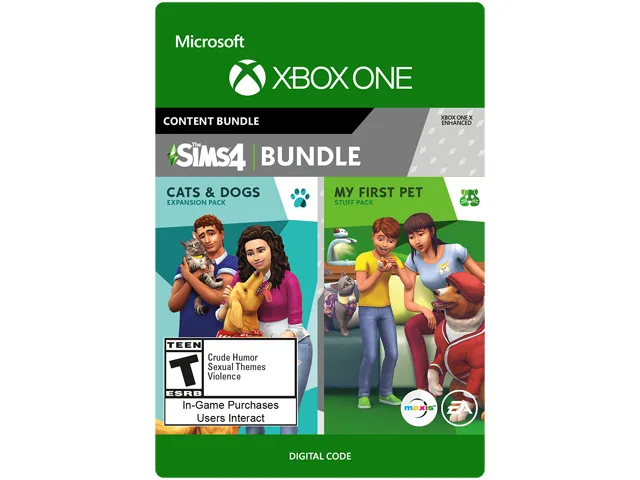 Electronic Arts Electronic Arts 7D4-00548 The Sims 4 Cats &amp; Dogs + My First Pet Stuff downloadable game — product photo