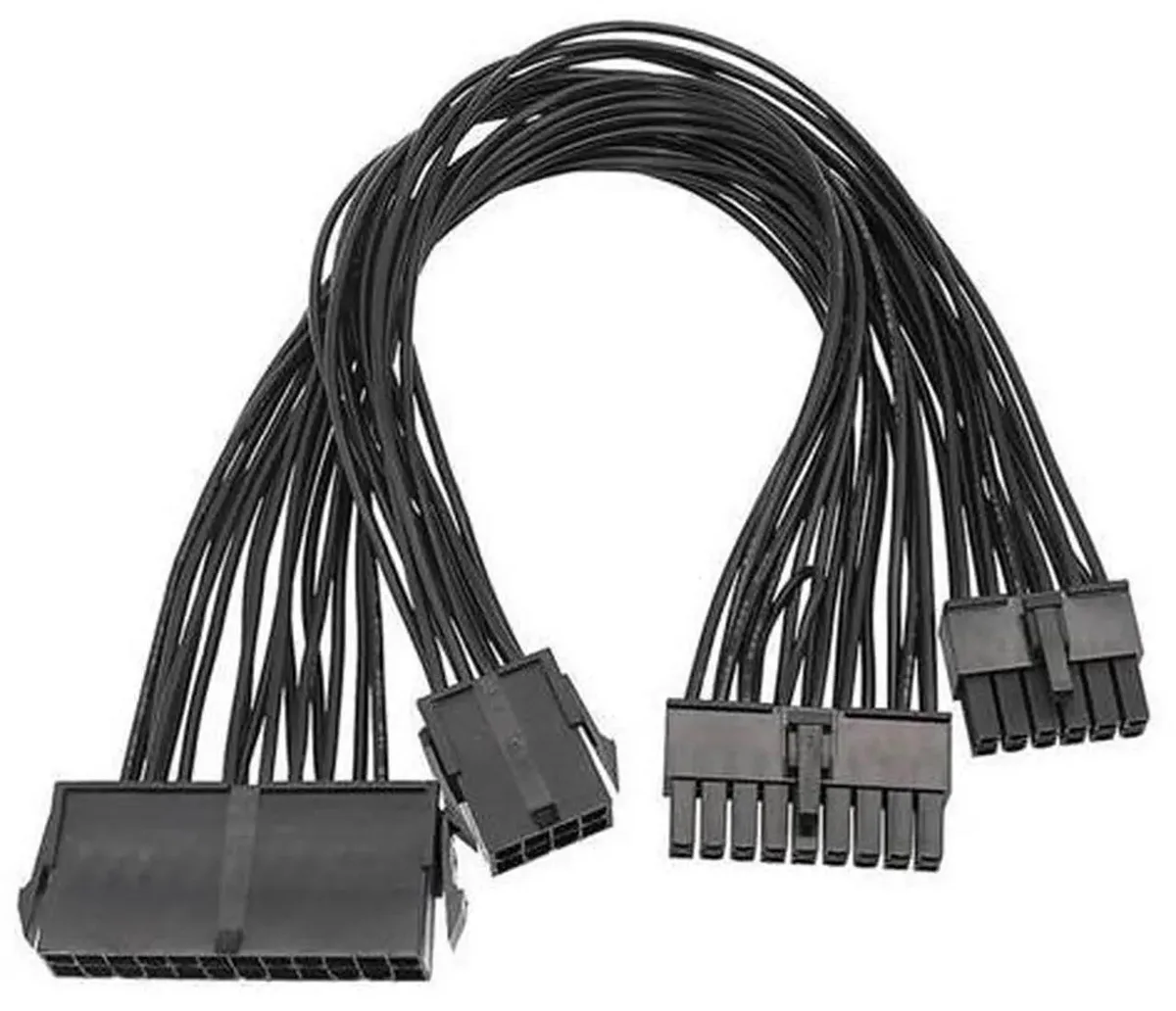 SMUGDESK SMUGDESK 2 Set ATX 24Pin to 18Pin & 8Pin to 12Pin Cable Kit for HP Z440 Z640 — product photo