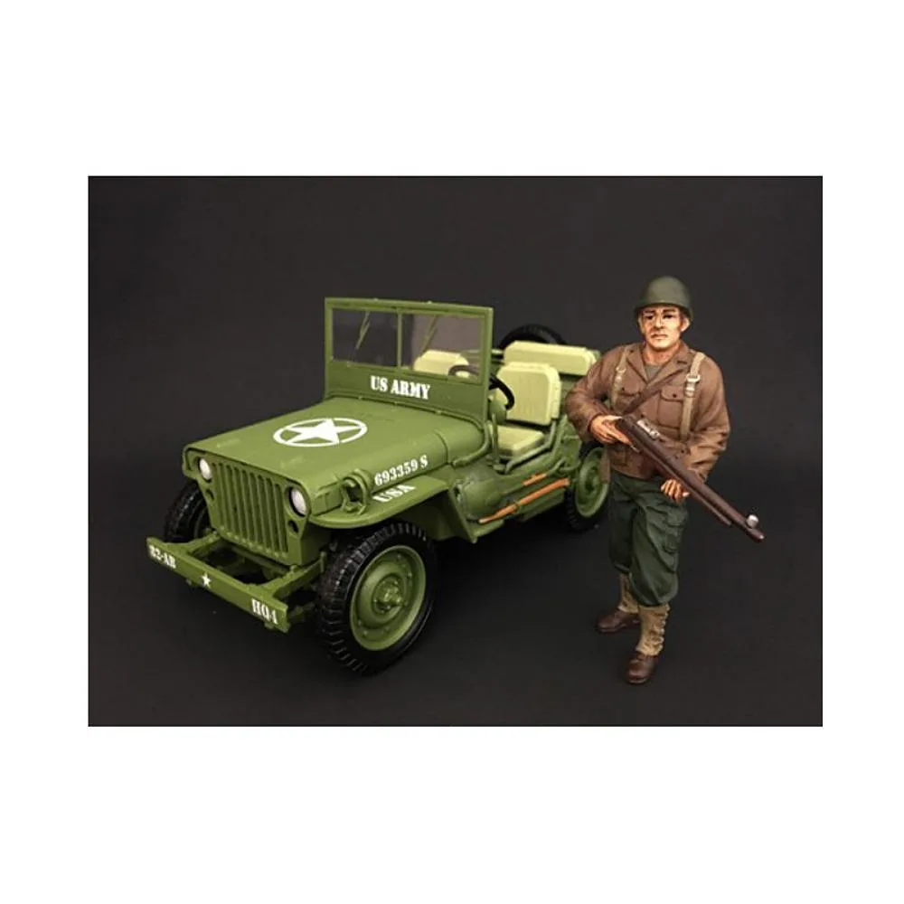 American Diorama American Diorama US Army WWII Figure II 1:18 Scale Vehicle — product photo