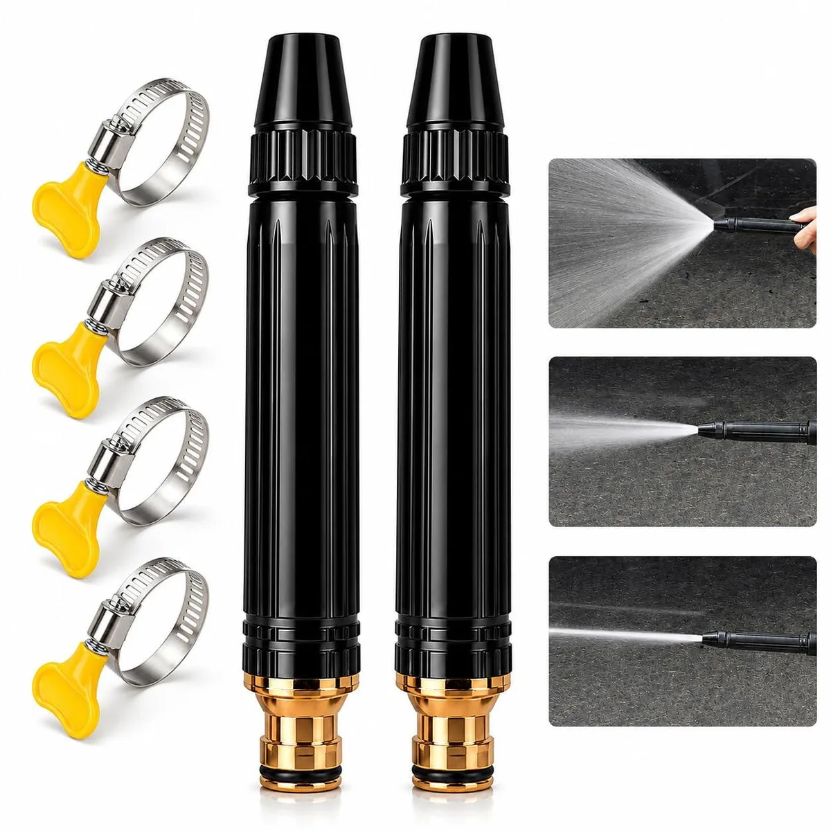  YXtecd NZJST 2 Pack High Pressure Hose Nozzle — product photo
