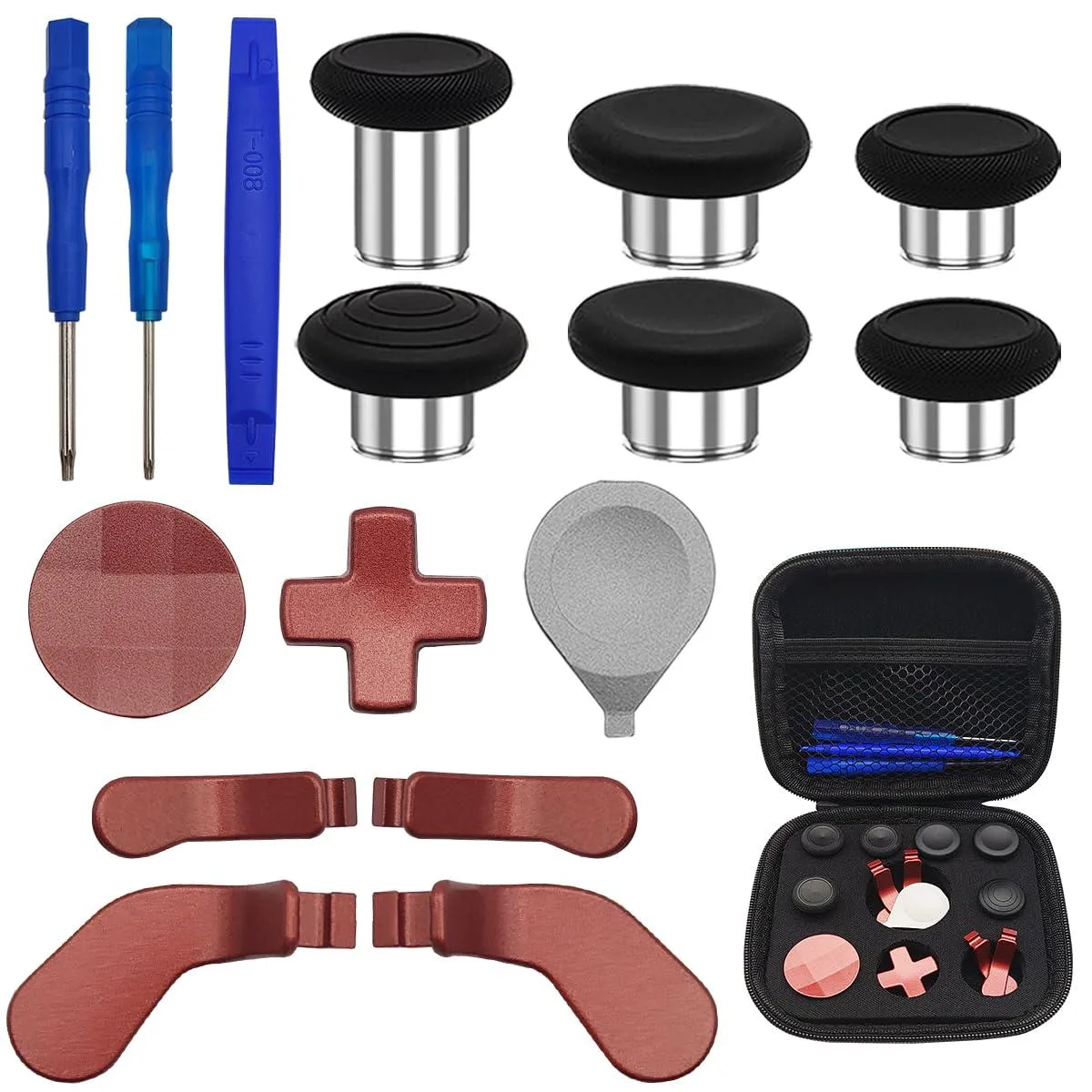 Werleo Werleo 17 in 1 Thumbstick Kit for Xbox Elite Series 2 Controller (1797) Bag — product photo