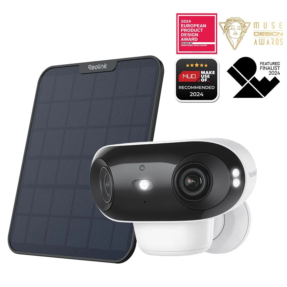 Reolink Reolink Argus 4 Pro 4K 180° ColorX Solar Panel — product photo