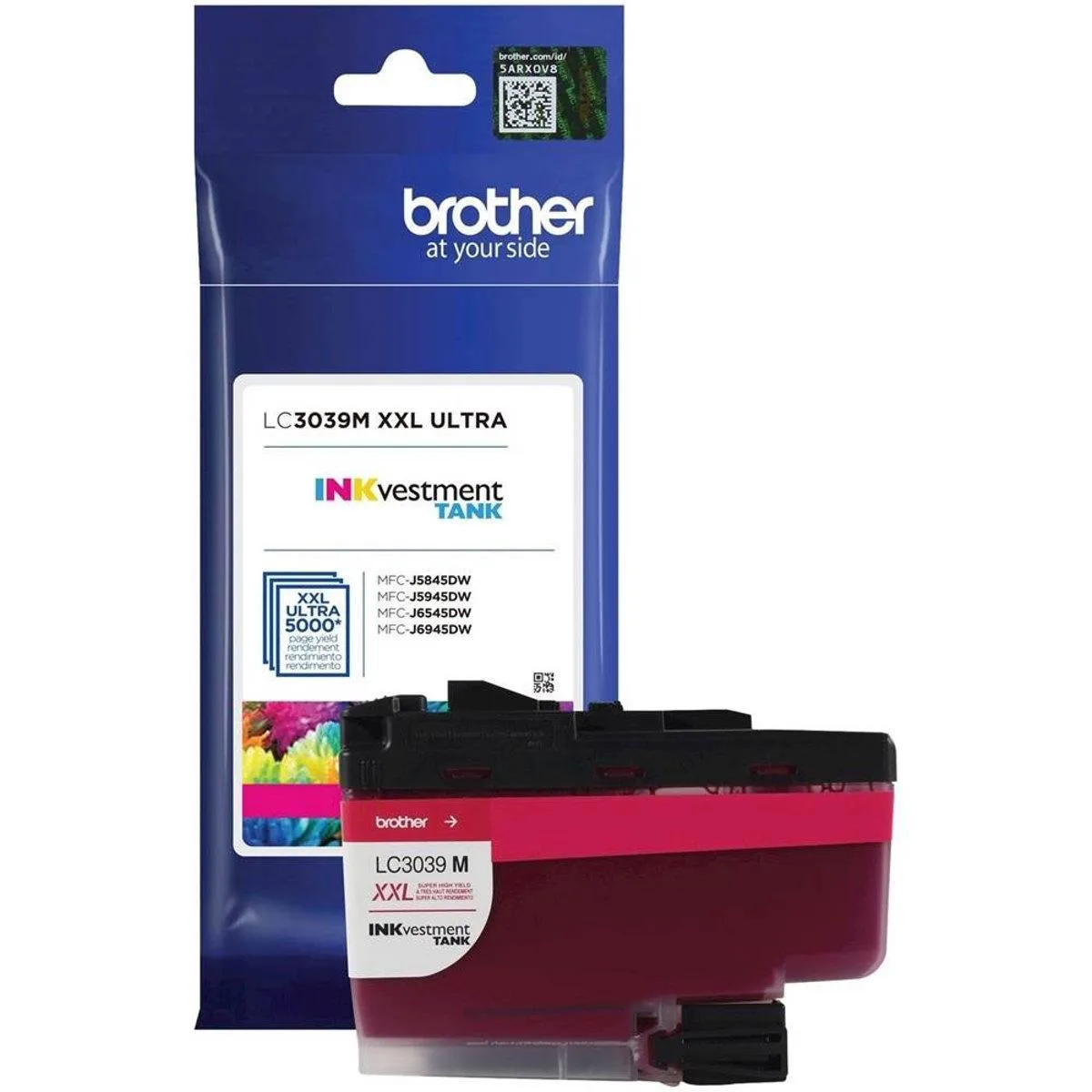 Brother Brother LC3039 Ultra High Yield Magenta Ink Cartridge (5000 pages) — product photo
