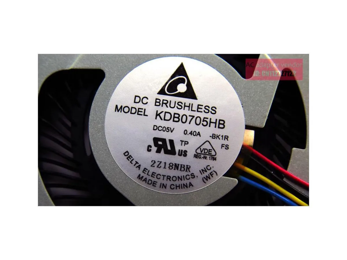 Laptop cooling fan model KDB0705HB -BK1R for Asus U47A U47VC