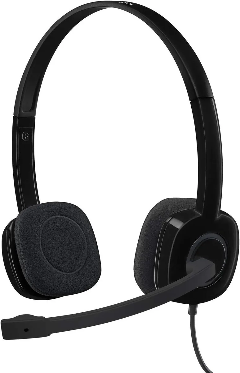 Logitech Logitech H151 Stereo Headset Black Wired 3.5mm — product photo