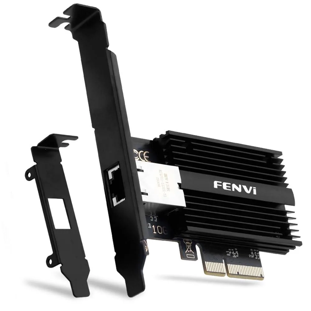 Adafruit Adafruit 10G PCIe Network Card Marvell AQC113 RJ45 2 in 1 accessory — product photo