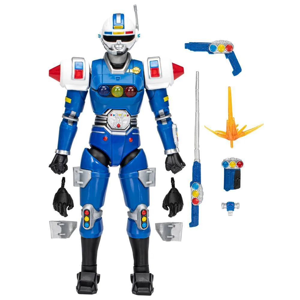 Hasbro Hasbro F82055X00 Power Rangers Lightning Collection Turbo Blue Senturion 6.6 inch game — product photo