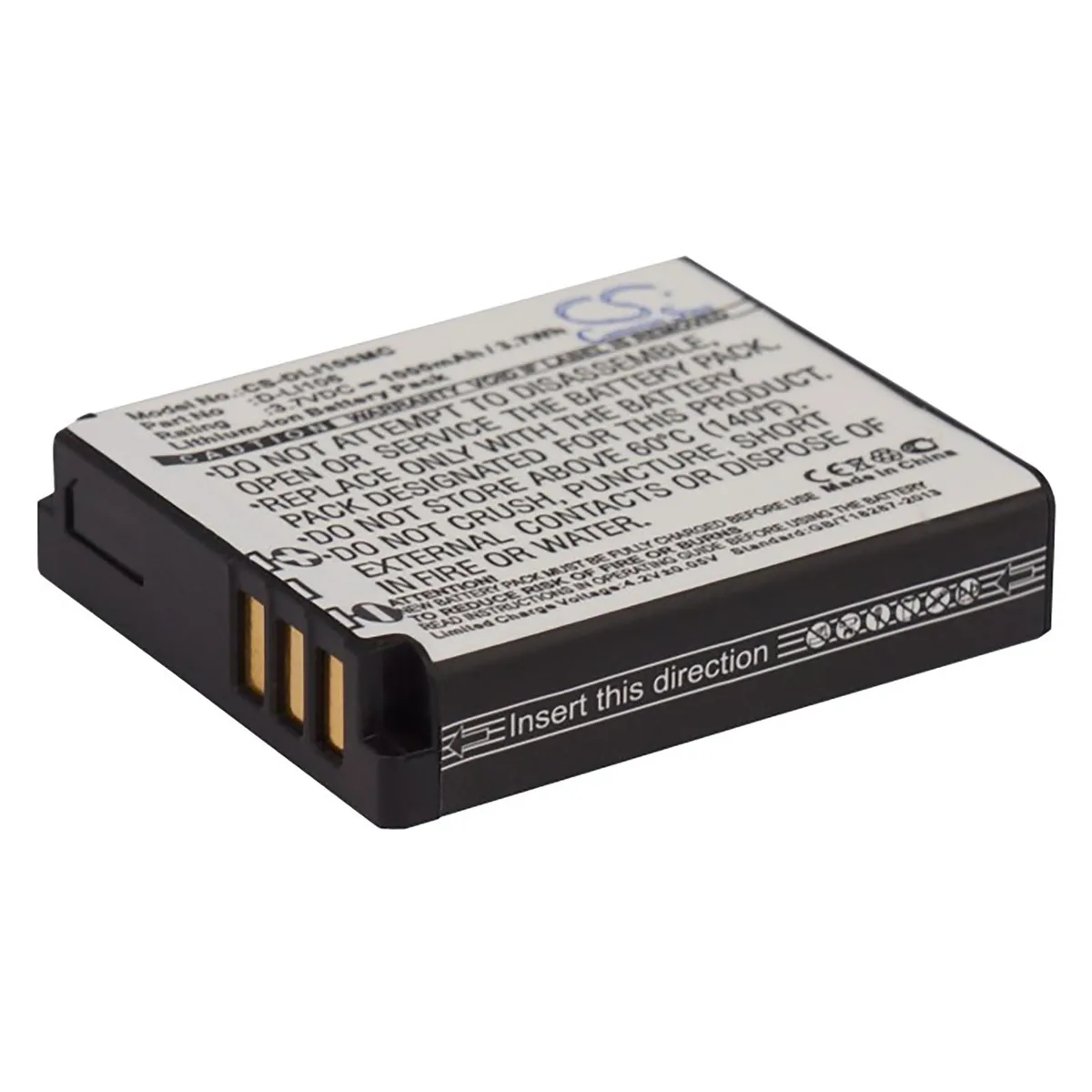 Cameron &amp; Co Cameron &amp; Co DS-CS-DLI106MC camera battery Li-ion 3.7V 1000mAh black — product photo