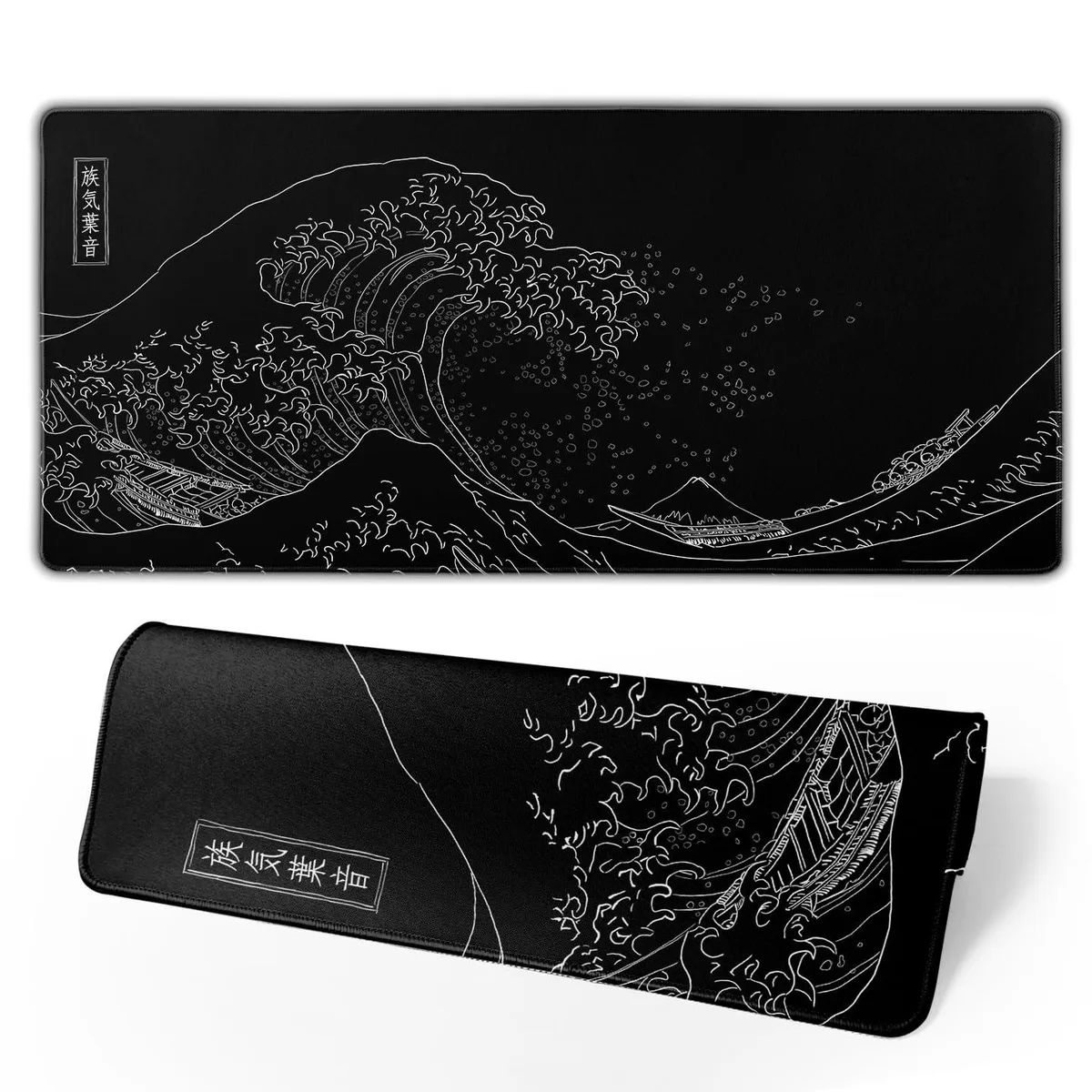  Keychron heilang0707 Kanagawa Wave Mouse Pad 31.5x11.8 Inch — product photo