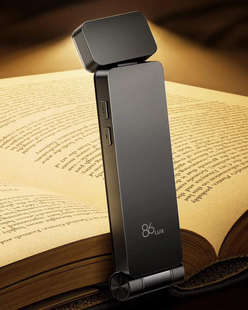  86Lux Pocket E1 Book Light — product photo