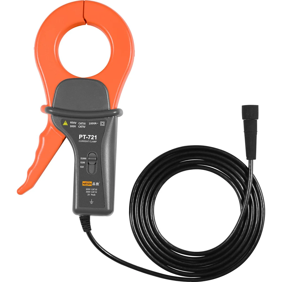 Pintech Pintech PT-721 AC Current Clamp Probe 100kHz 10A/200A/1200A measurement tool — product photo