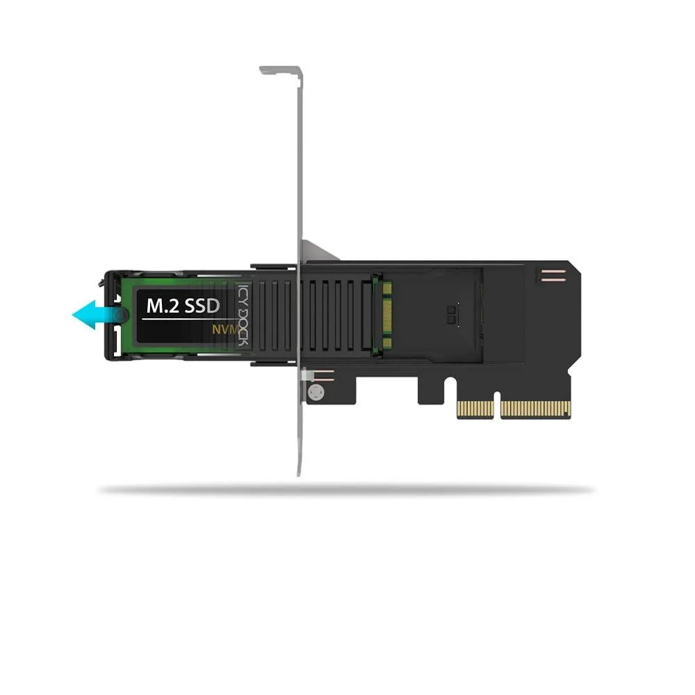 ICY DOCK ICY DOCK MB305M4P-B PCIe 4.0 x4 M.2 NVMe adapter — product photo