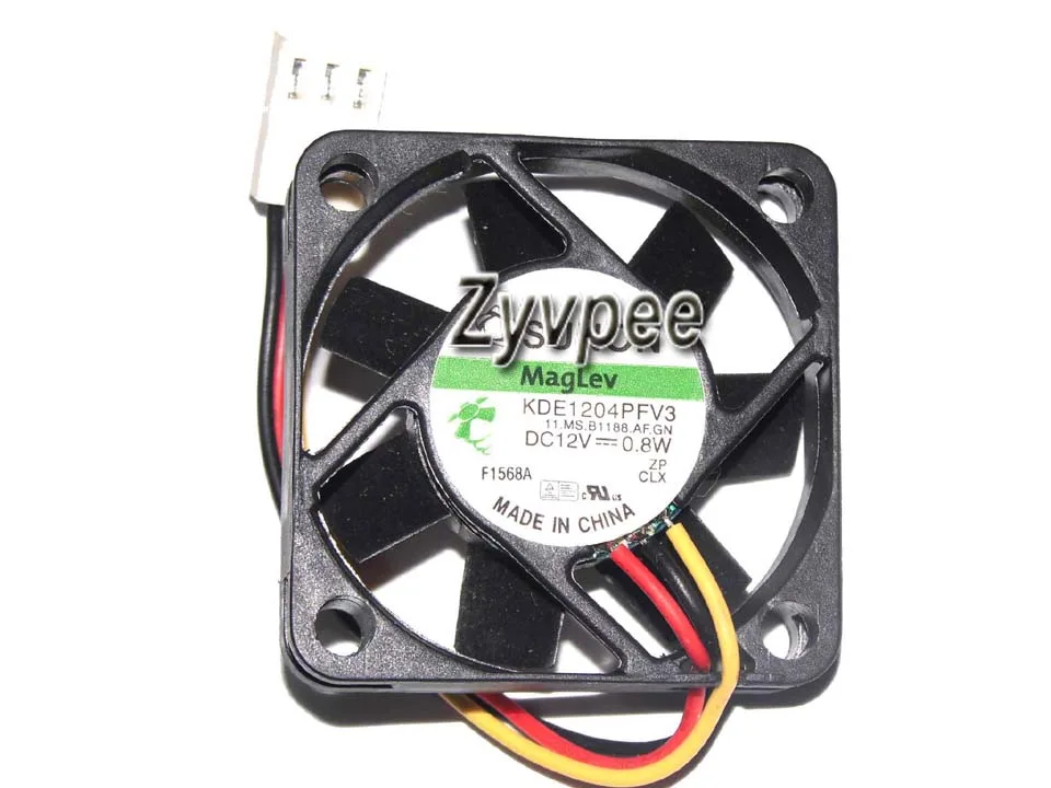Zyvpee Zyvpee KDE1204PFV3 40 mm 12 V 0.8 W 3-pin case fan — product photo