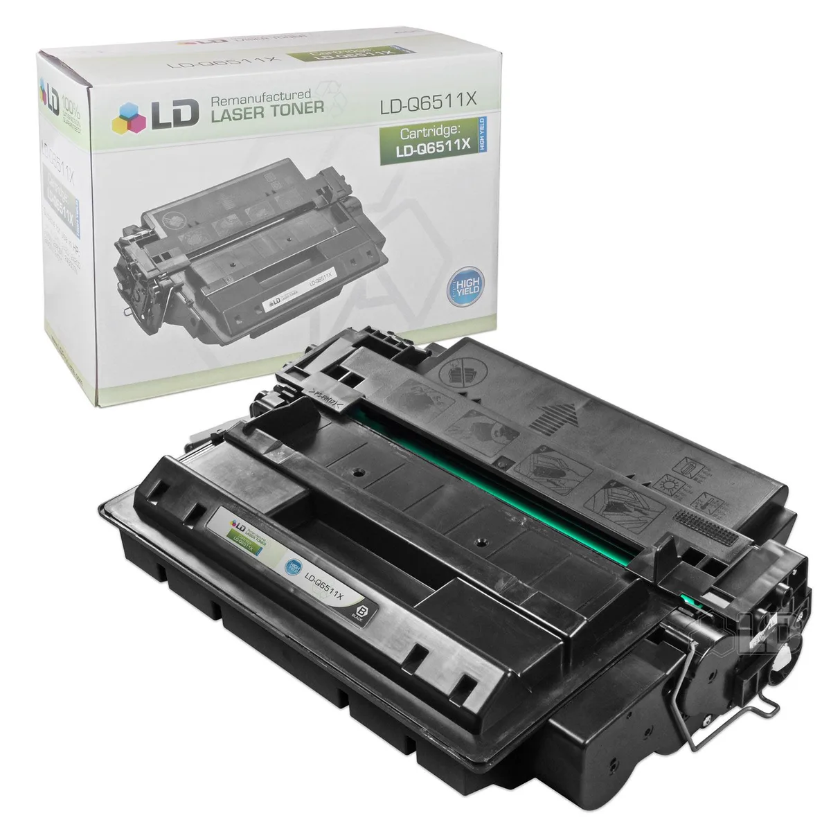 LD Products LD Products Q6511X Black Toner Cartridge (HP 11X) — product photo