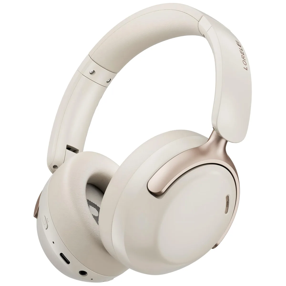  LORELEI Q30 Over-Ear Headphones Beige Bluetooth 6.0 60H — product photo