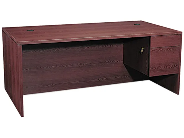 HON HON 10585RNN 10500 Right Pedestal Desk 72.00" x 36.00" Mahogany — product photo