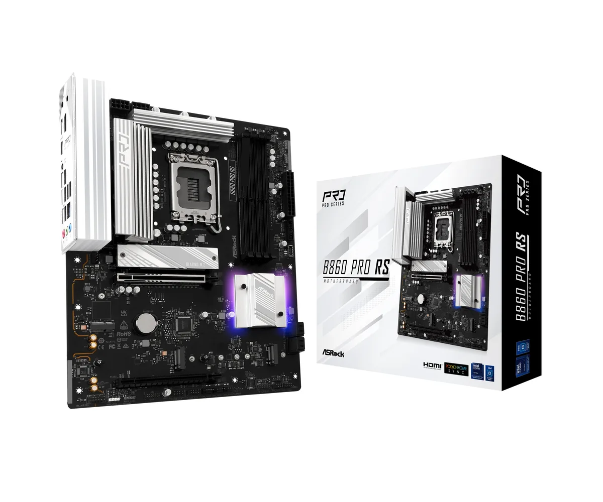 ASRock ASRock B860 Pro RS LGA 1851 Intel motherboard — product photo