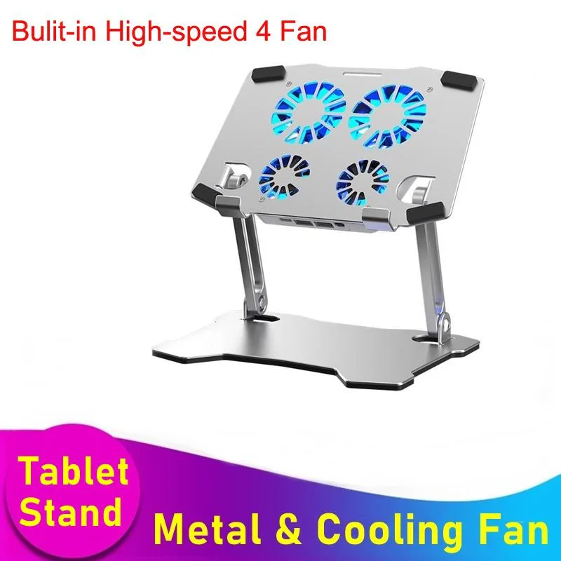 Jansicotek Jansicotek X6CS tablet stand laptop cooling pad silver 13.3 — product photo