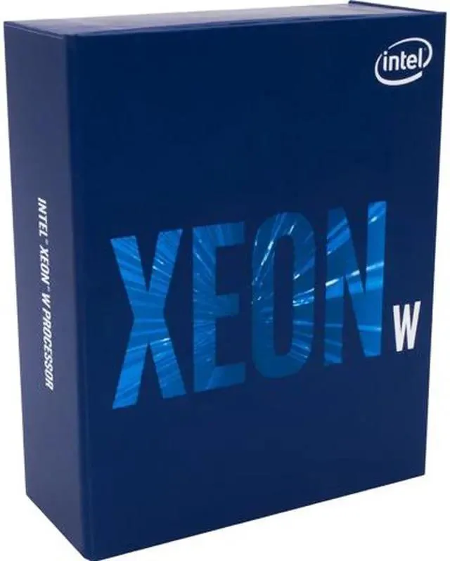 Intel Xeon W-1370 processor in retail packaging