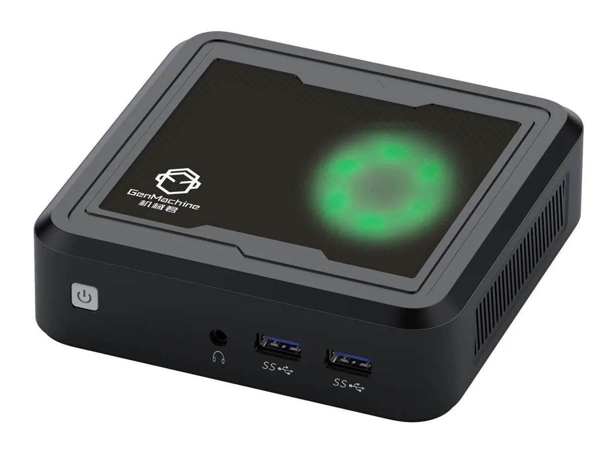 GenMachine GenMachine Li Series Ryzen 3 2200U 8GB 256GB barebone mini PC — product photo