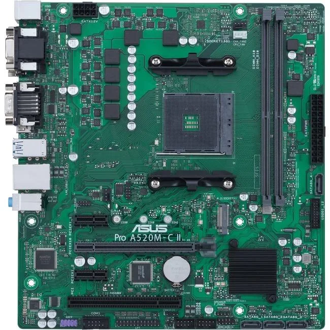 ASUS ASUS PRO A520M-C II/CSM AMD motherboard — product photo