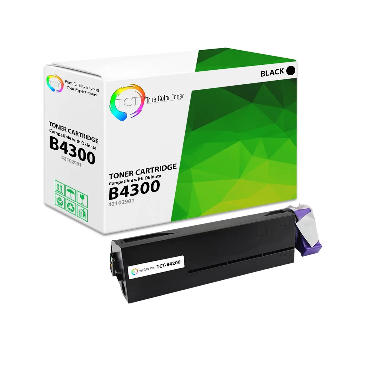 True Color Toner True Color Toner 42102901 Black Toner Cartridge 6000 Pages — product photo