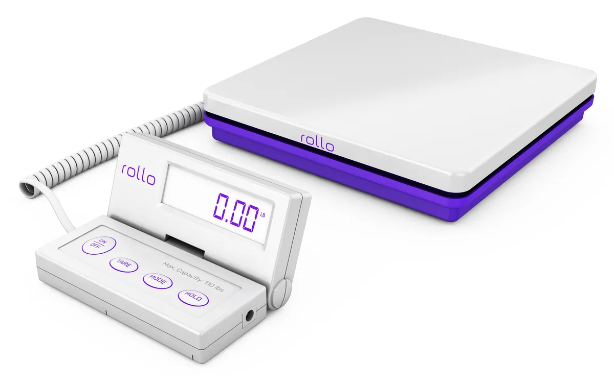 ROLLO ROLLO ROLLO-SCALE Shipping Scale 110 lbs 50 kg mailroom equipment — product photo