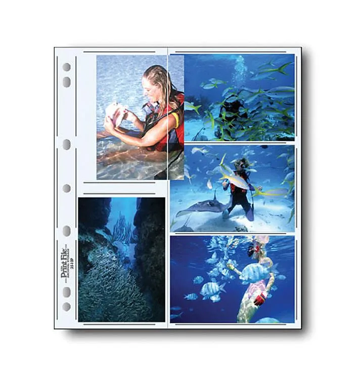 Print File Print File Archival Photo Pages 3.5 x 5" Pack of 25 — product photo