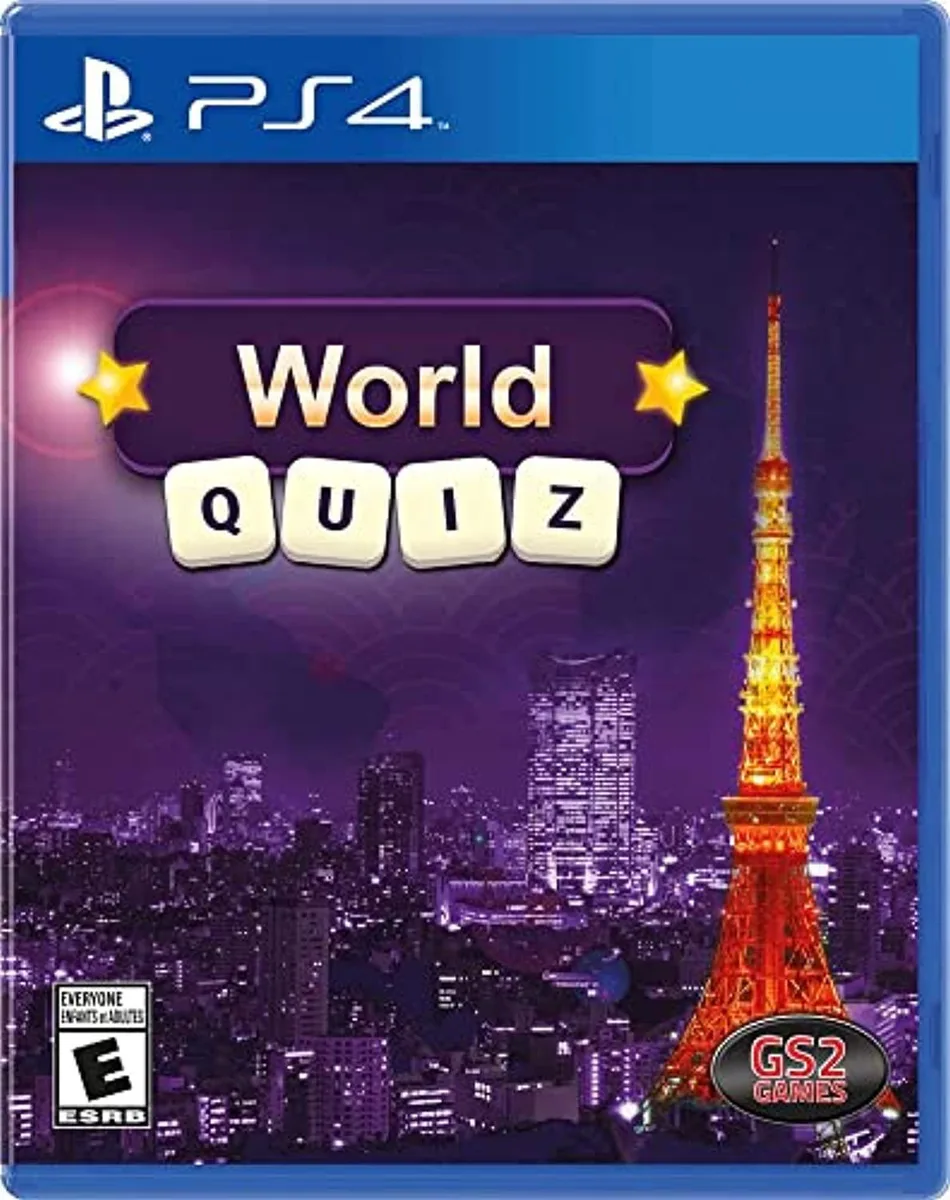 GS2 Games GS2 Games RNAB08YDP9YG9 World Quiz ps4 video game — product photo