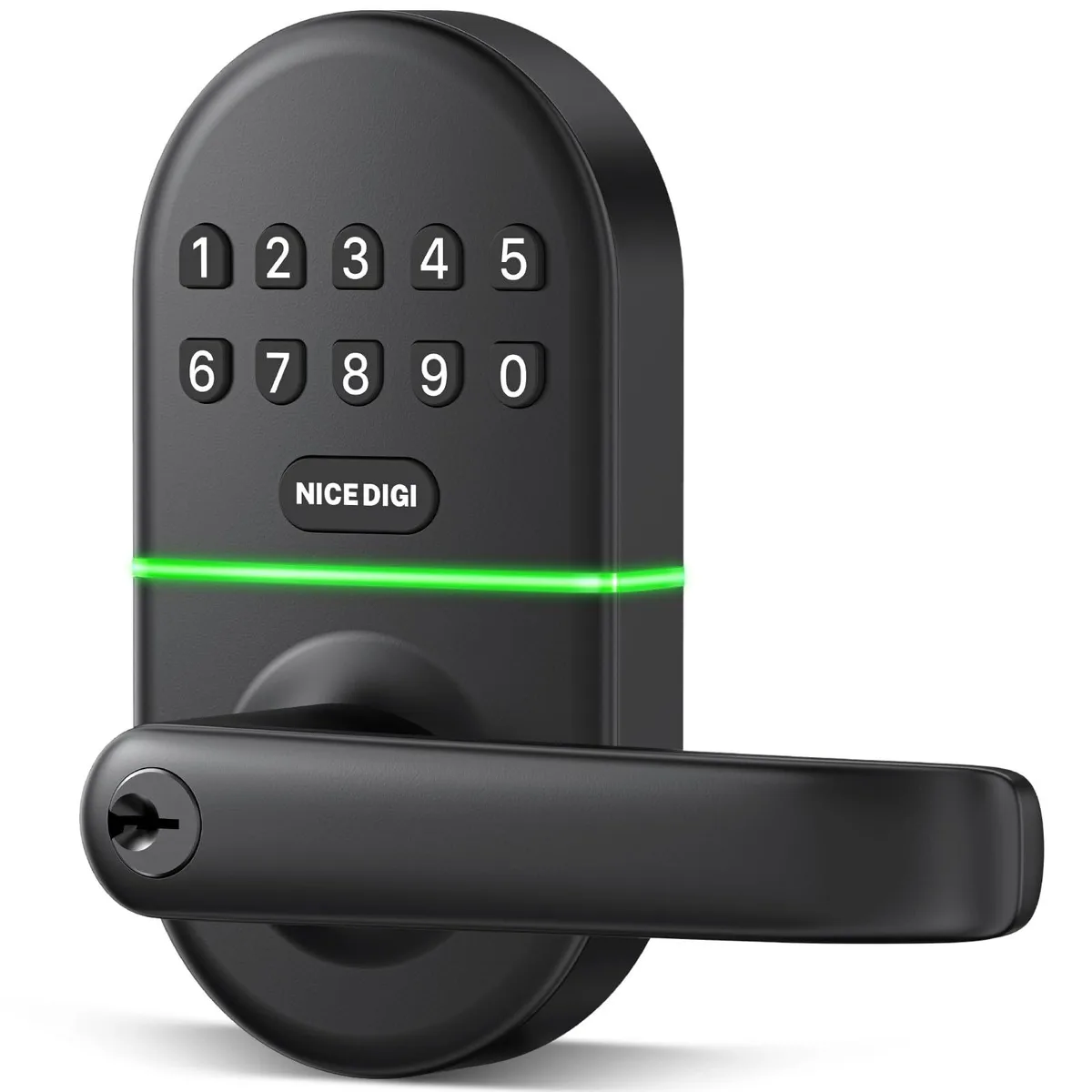 DNBeffulgent DNBeffulgent Z1A Keypad Door Lock 20 Codes Black — product photo
