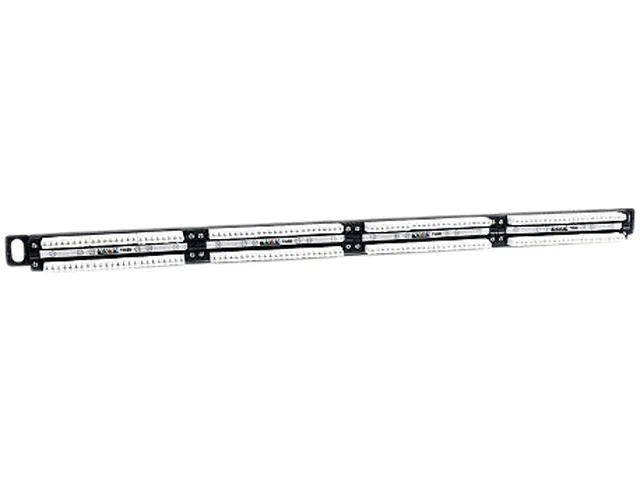 STARTECH STARTECH PANELHU24 24 Port 0.5U Cat5e 110 RJ45 Patch Panel — product photo