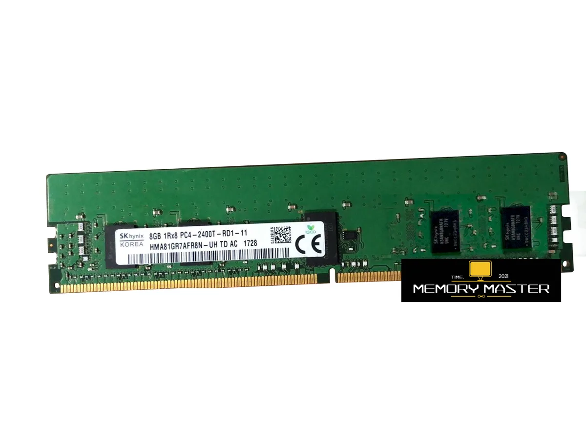 SK hynix SK hynix HMA81GR7AFR8N-UH 8GB DDR4 2400 Registered 1Rx8 server RAM — product photo