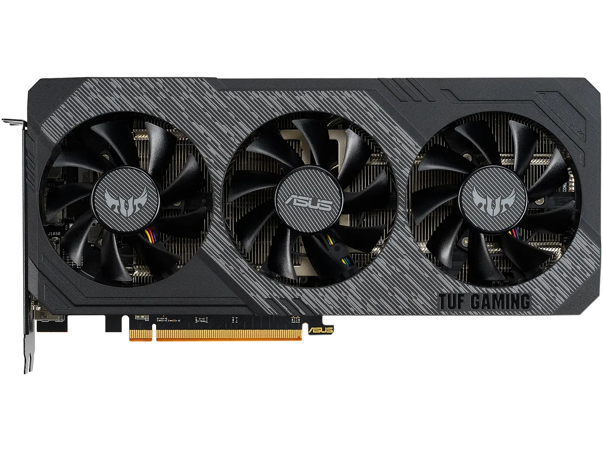 ASUS ASUS TUF3RX5700XTO8GGamin Radeon RX 5700 XT 8GB GDDR6 graphics card — product photo