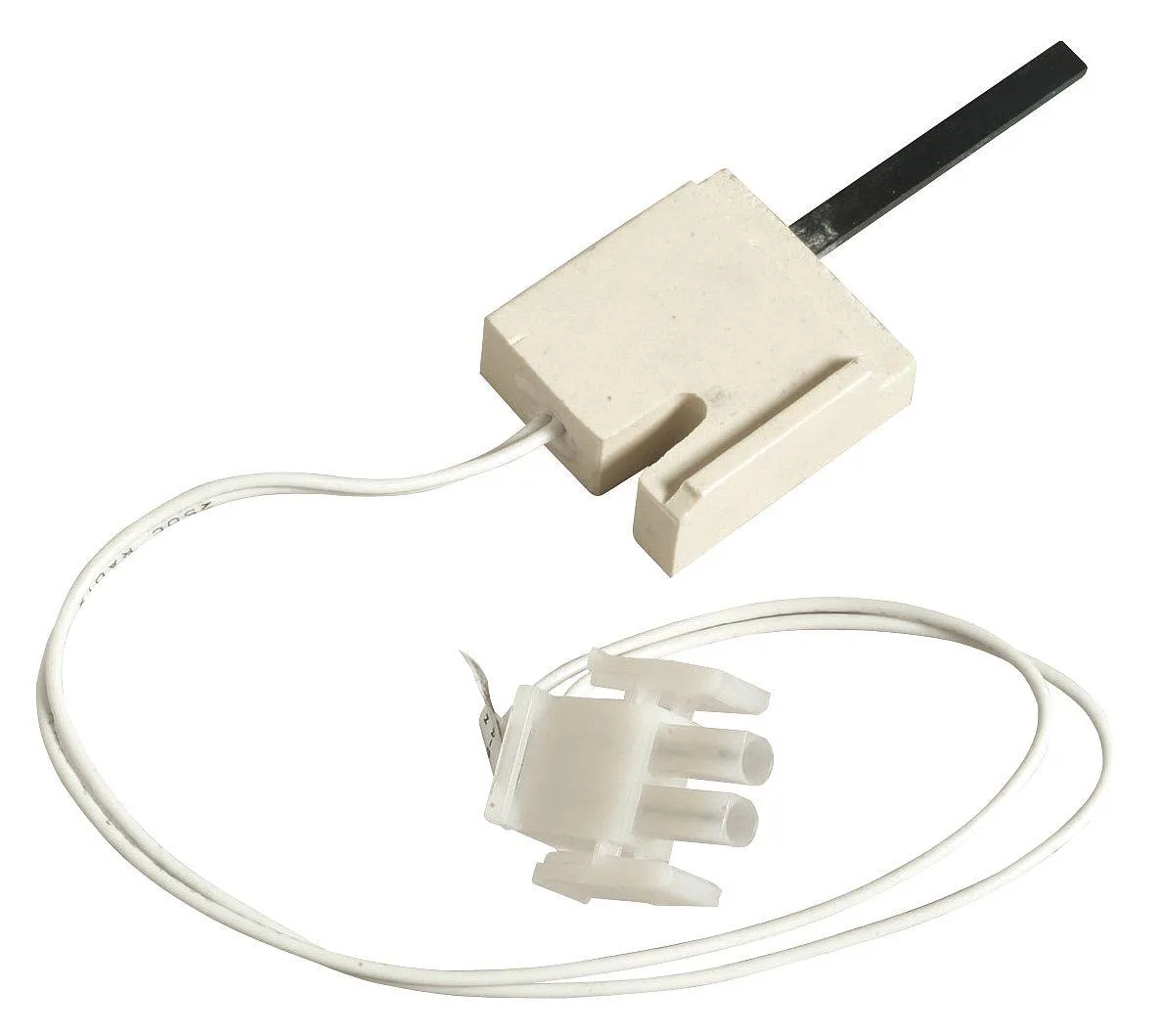 White Rodgers nitride hot surface ignitor with plug connector and five inch leads