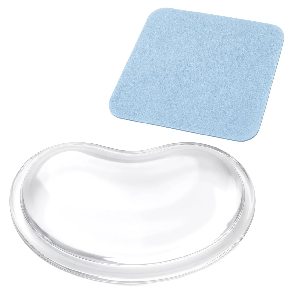  Macuezu 5297AXJU6311 Silicone Gel Wrist Rest 11x7.5x2 cm Blue — product photo