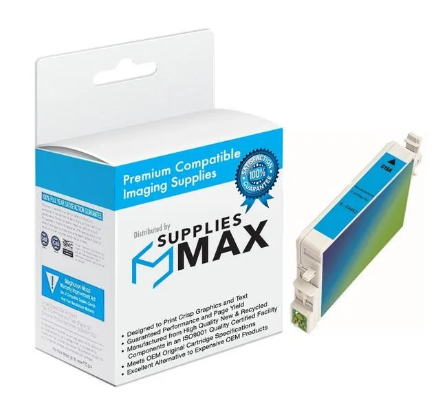 SuppliesMax SuppliesMax T048220 Cyan Ink Cartridge 430 Pages — product photo