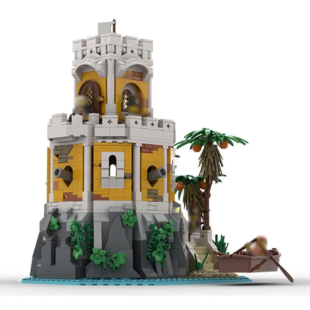 ZITIANYOUBUILD ZITIANYOUBUILD MOC-124896 Modular Fortress 1149 Parts — product photo