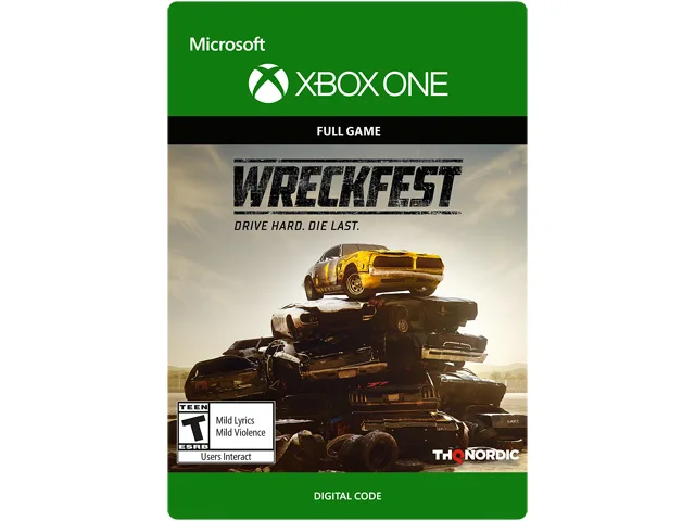 THQ THQ G3Q-00612 Wreckfest Xbox One downloadable game — product photo