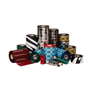 Zebra Zebra 05586BK10245 printer ribbon, 5586 Premium wax/resin, 4.02in x 1476ft, 1in core — product photo