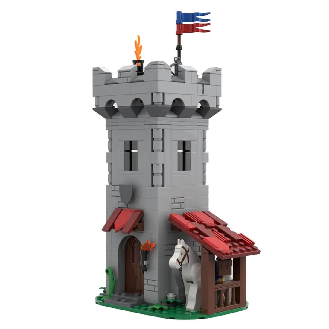 ZITIANYOUBUILD ZITIANYOUBUILD MOC-80769 Medieval Watchtower 369 Parts — product photo
