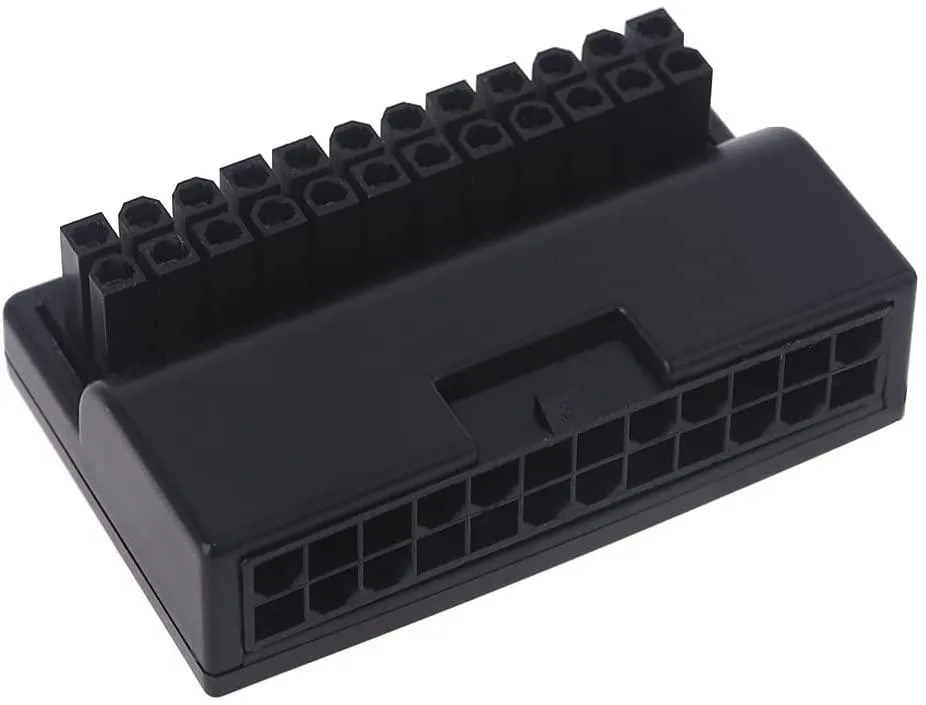 myVolts myVolts 24-pin 90° power adapter 58x37x18mm — product photo