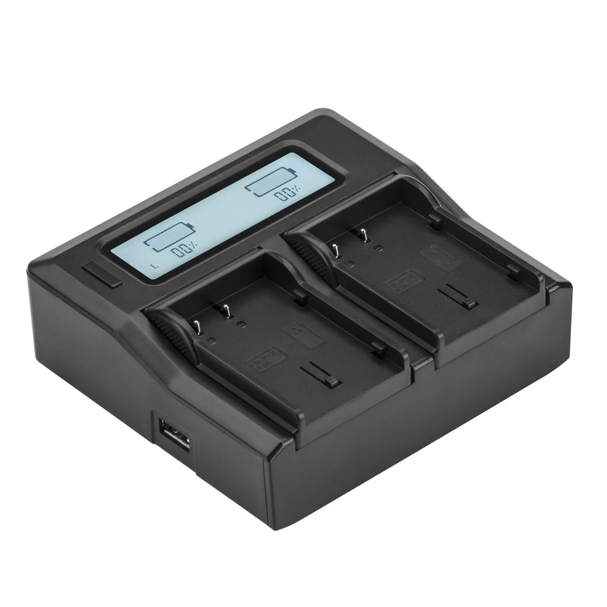 Green Extreme Battery Green Extreme Dual Smart Charger with LCD for Pentax D-LI90 — product photo