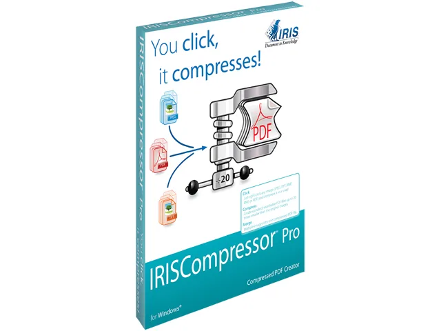 I.R.I.S. Inc I.R.I.S. Inc 457596-ESD IRISCompressor Pro utility — product photo