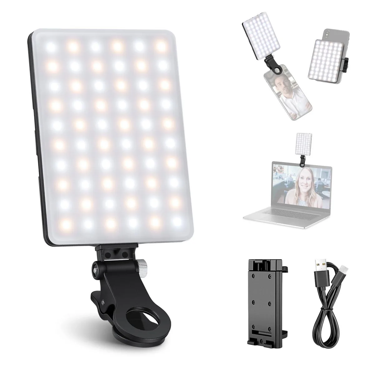  Neewer T30 60 LED 2000mAh CRI95+ Clip Lighting — product photo