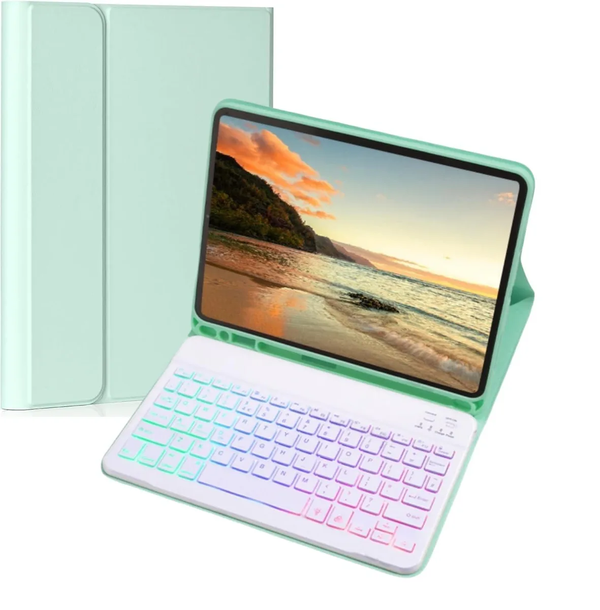 Barrow Mods Barrow Mods A2602 2 in 1 accessory for iPad 10.2 inch 2021 Mint Green — product photo