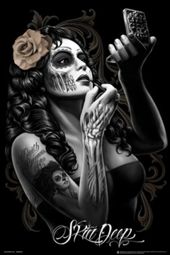 Poster print Skin Deep 22 by 34 inches rolled in tube