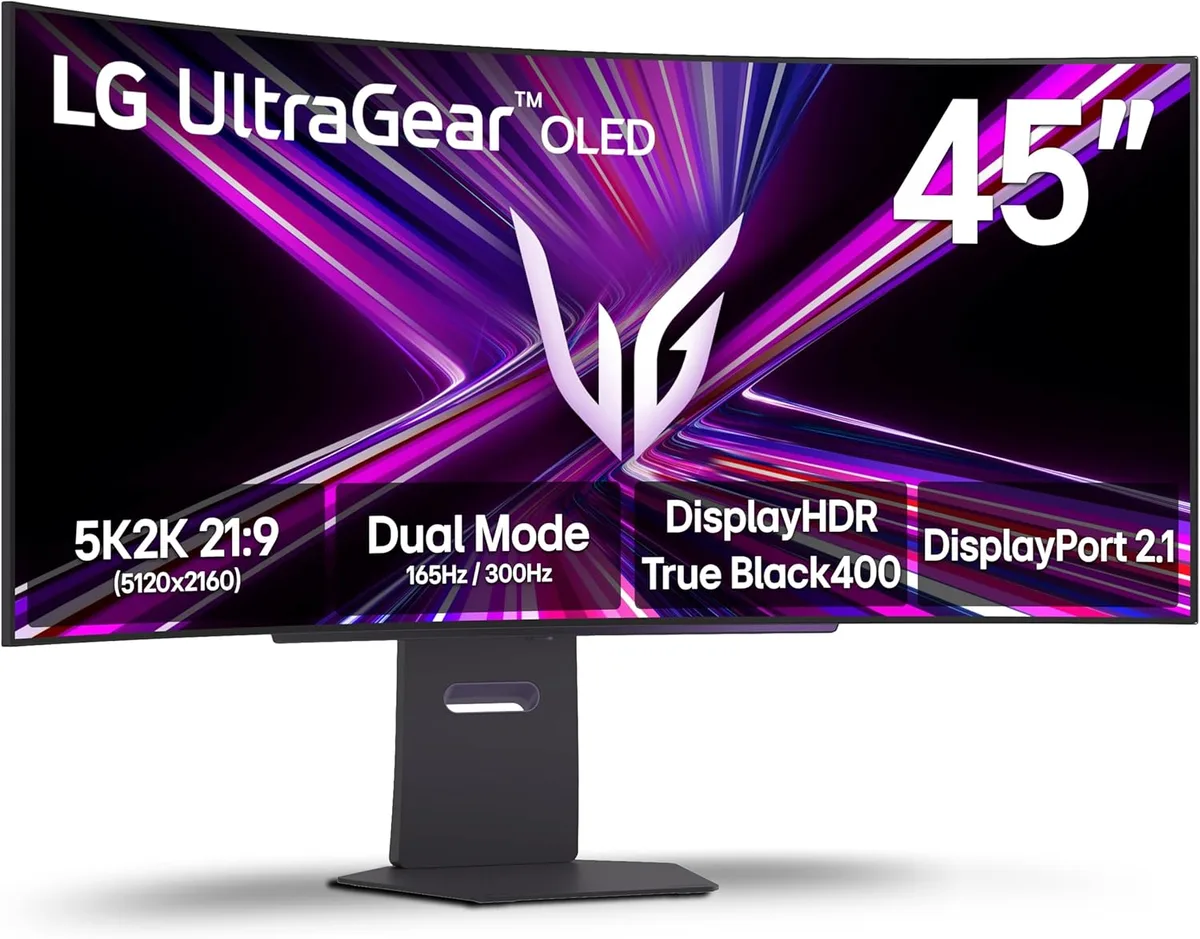LG Electronics LG Electronics 45GX950A-B 45" WUHD 0.03ms OLED gaming monitor — product photo