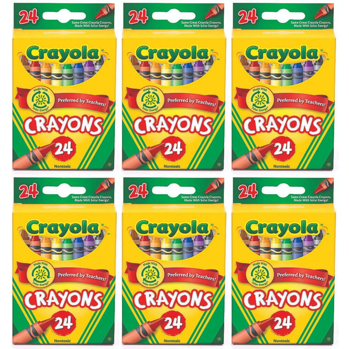 Crayola Crayola SP-52125989175614 illustration crayons 24 colors 6 pack — product photo